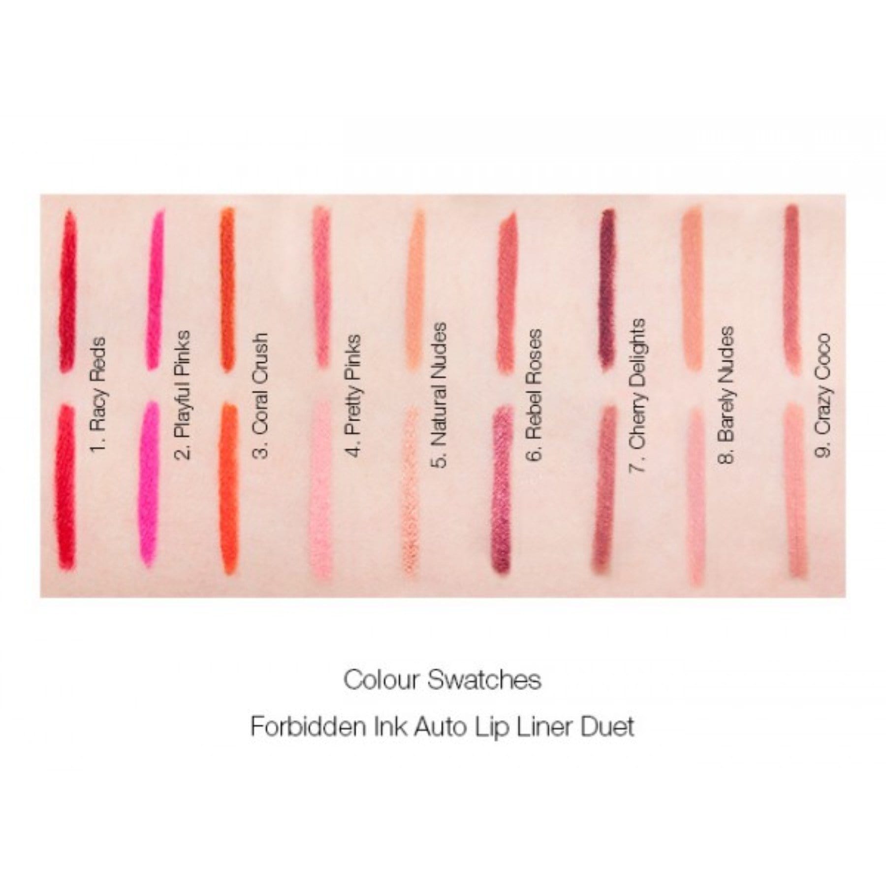 MIRENESSE LIP LINER 2x0.25g / 0.01oz / 2. Playful Pinks Auto Lip Liner Duet 2. Playful Pinks