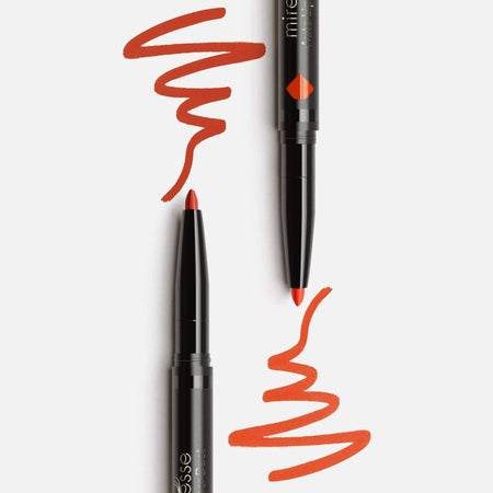 MIRENESSE LIP LINER 2x0.25g / 0.01oz / 3. Coral Crush Auto Lip Liner Duet 3. Coral Crush
