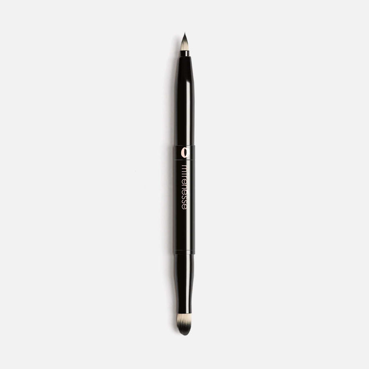 MIRENESSE BRUSH Lipstick & Gloss Retractable Brush Duet - Vegan