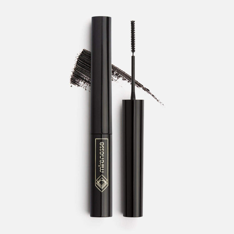 MIRENESSE MASCARA 5g / 0.17oz / Black Lash Whip Tubing Mascara 24hr Root Tightliner With Micro Brush Black