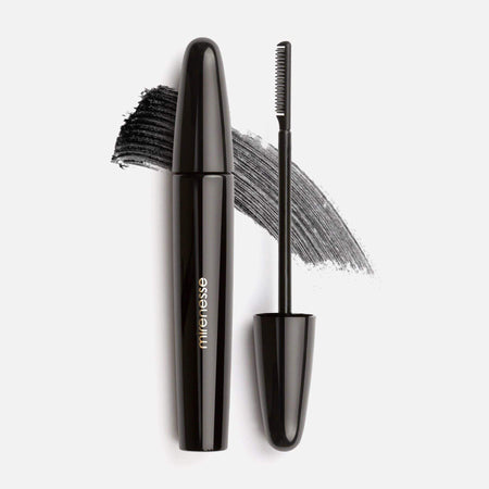 MIRENESSE MASCARA Secret Weapon Cougar Mascara Comb On 24hr Liquid Lashes Black Velvet