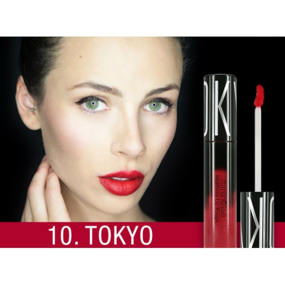 MIRENESSE LIP 7g / 0.24oz / 10. Tokyo Mattfinity Matte Lip Rouge Mousse 10. Tokyo