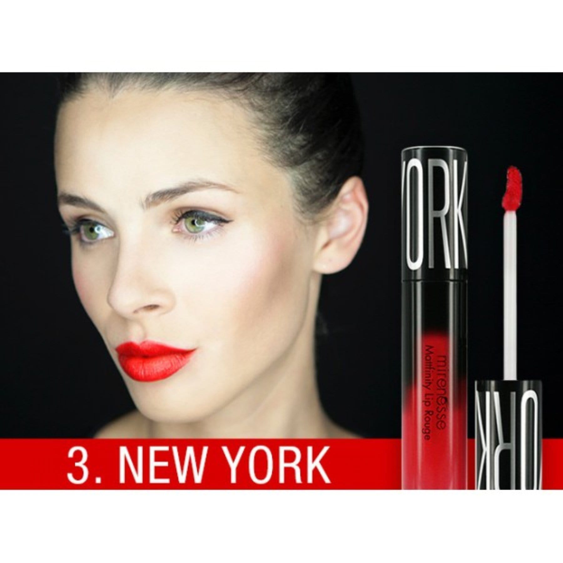 MIRENESSE LIP 1.7g / 0.05oz / 3. New York Mattfinity Matte Lip Rouge Mousse 3. New York Mini (AU)