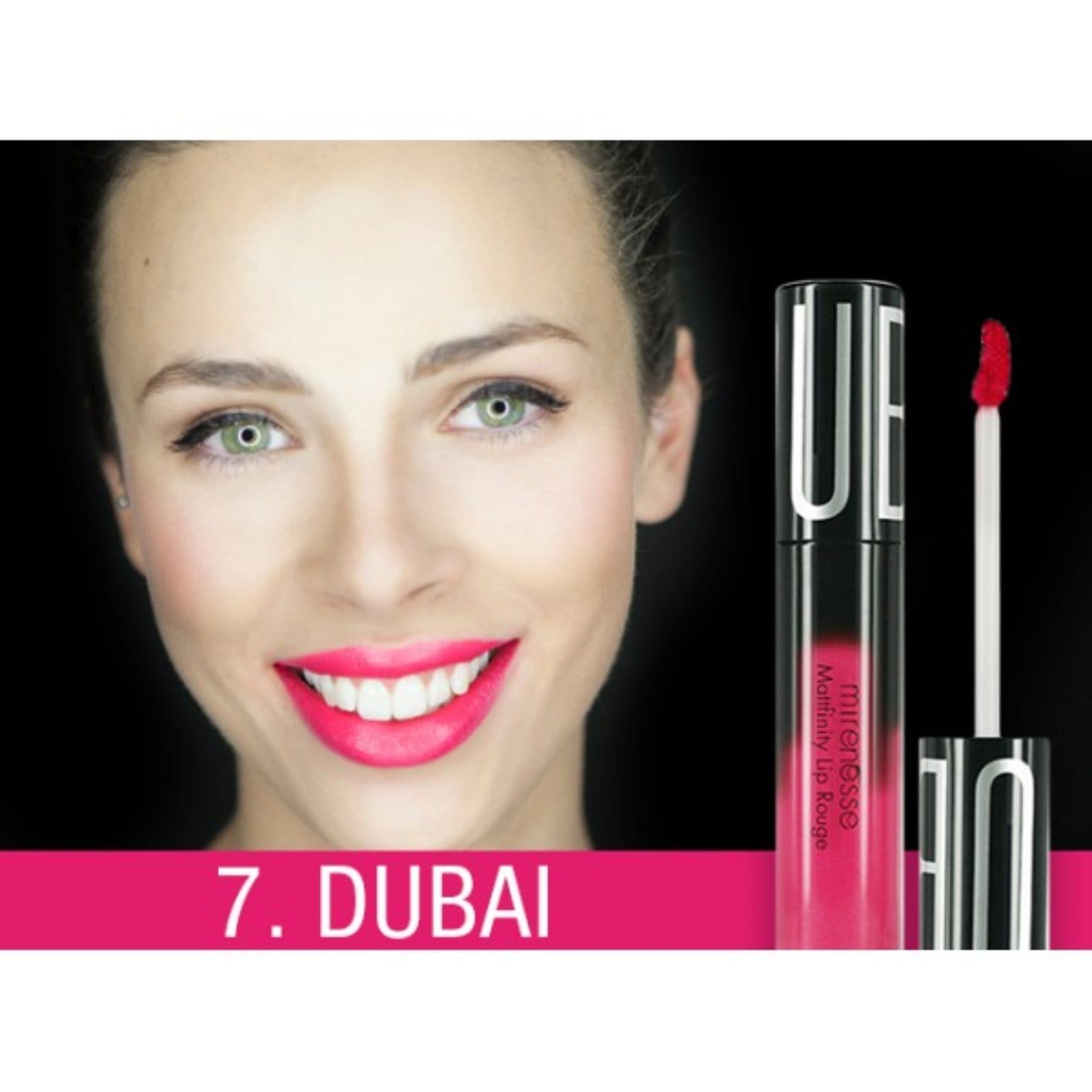 MIRENESSE LIP 1.7g / 0.05oz / 7. Dubai Mattfinity Matte Lip Rouge Mousse 7. Dubai Mini (AU)