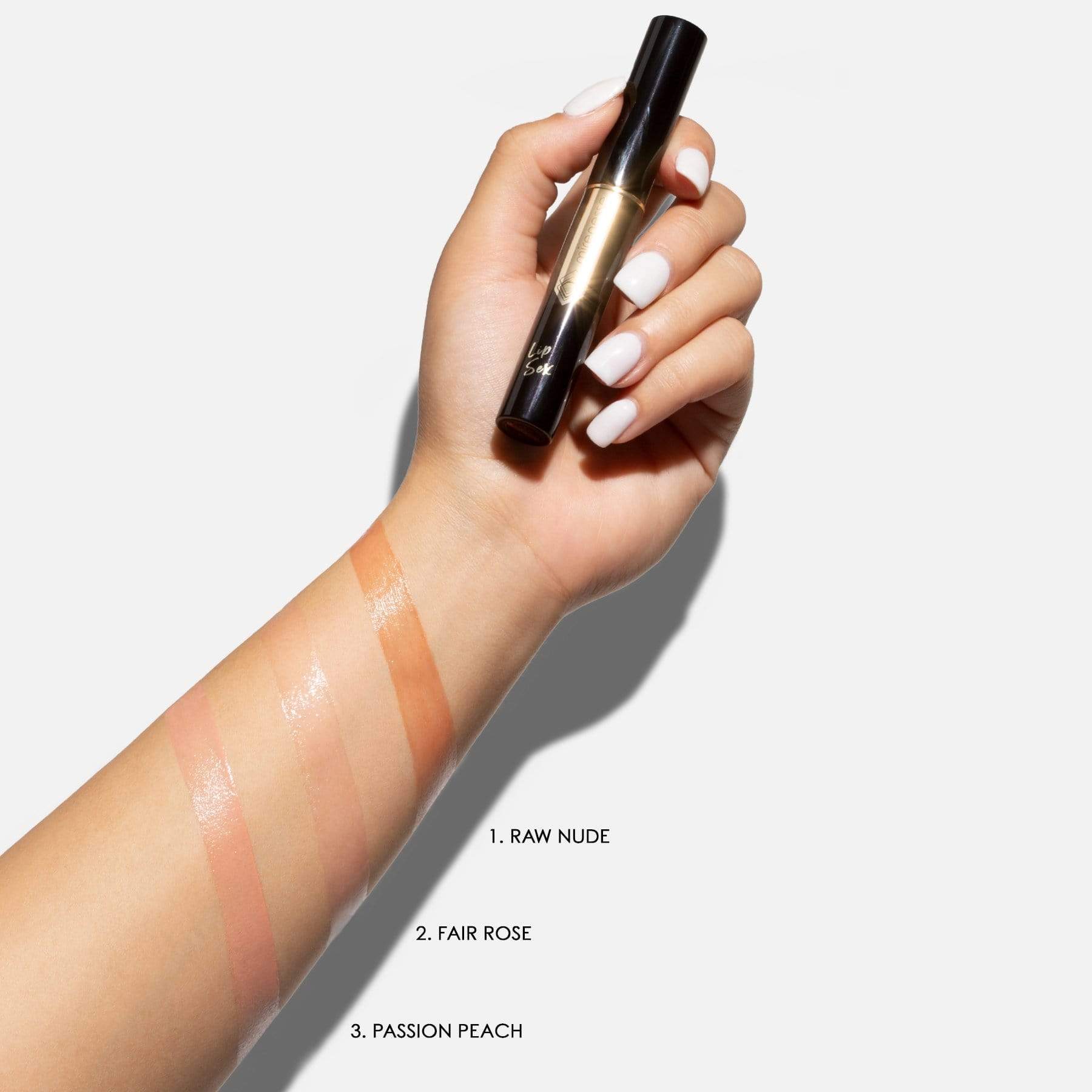 MIRENESSE LIP 2g / 0.007oz / 3 Passion Peach Lip Sex Plump & Fill Tint 3. Passion Peach-Vitamin C