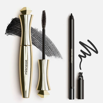 MIRENESSE PACK EYE Full Size Secret Weapon 24hr Mascara + Ink Liner- Black
