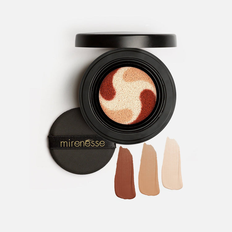 MIRENESSE BLUSH 15g / 0.53oz / 1. Nude Nude Glow Up Lift & Tint Liquid Blush Cushion Compact