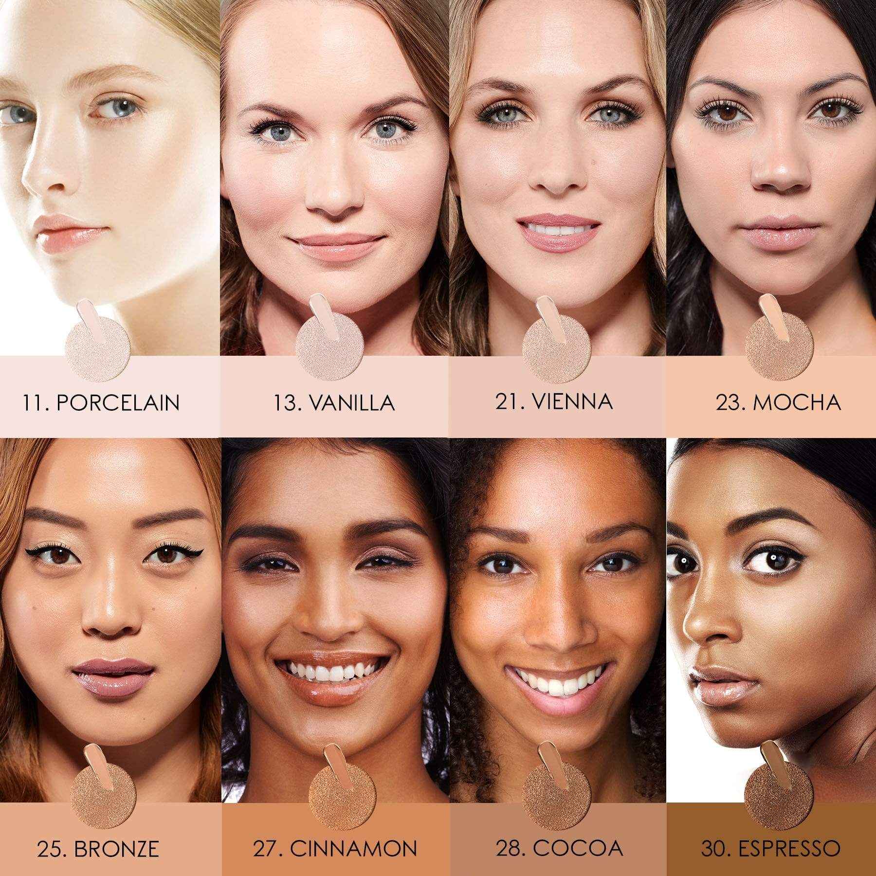 10 Collagen Cushion Foundation + Bonus Mini Kit 25 Bronze (US)