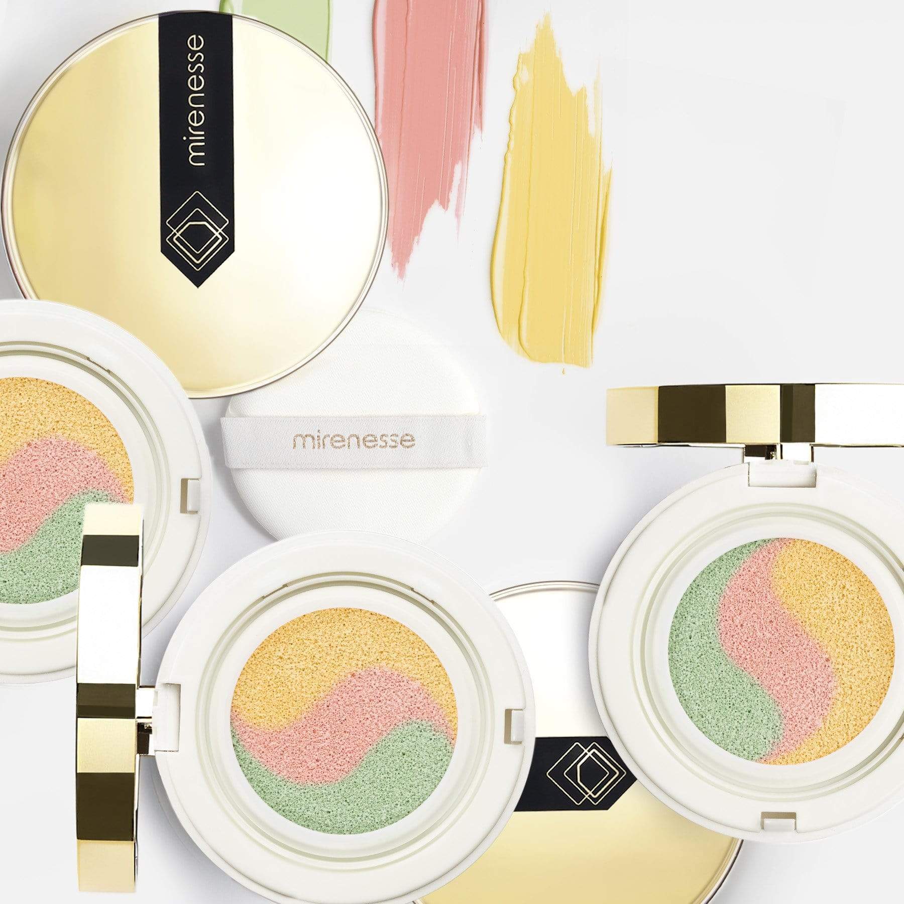 MIRENESSE PRIMER 15g / 0.53oz Tone Correcting Primer Cushion