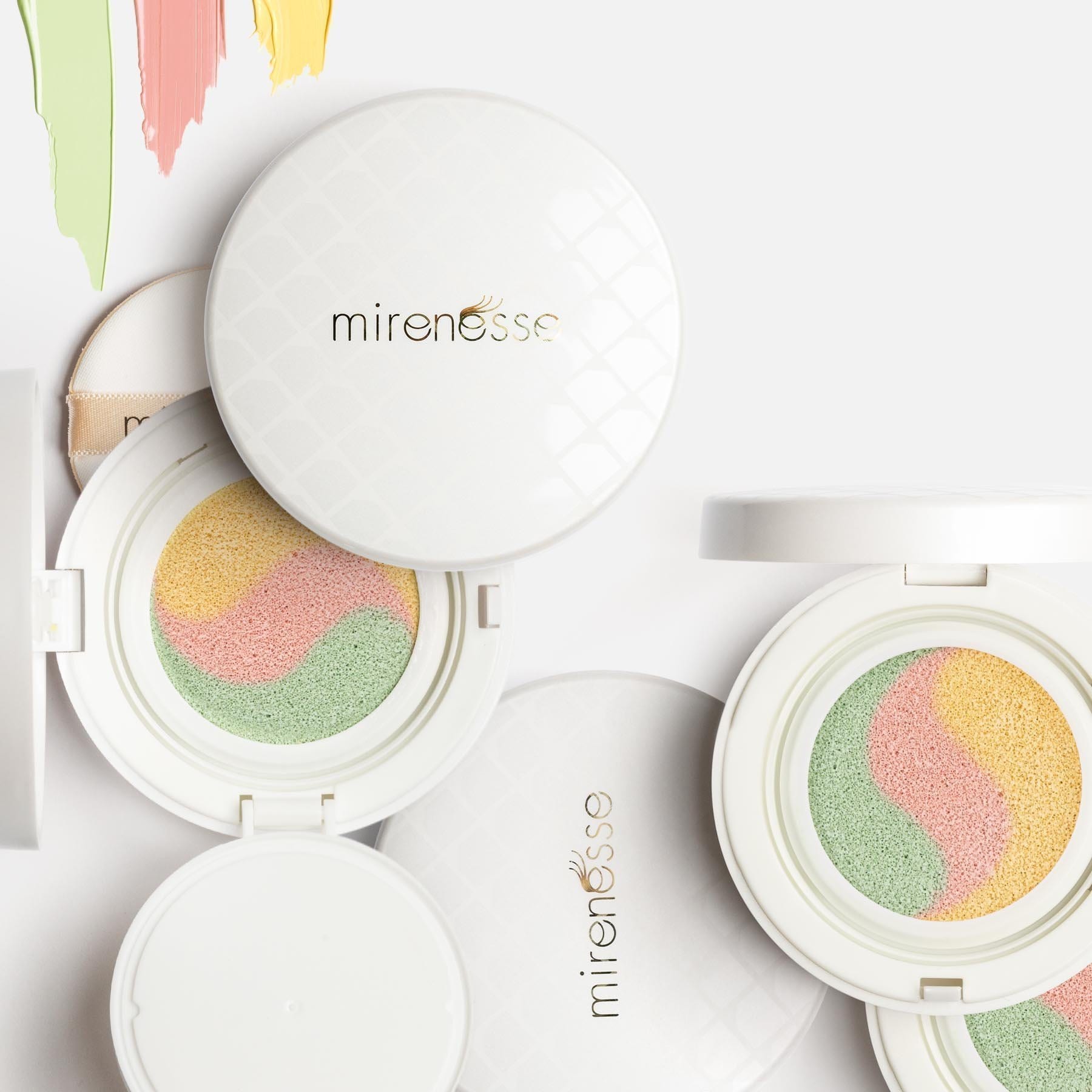 MIRENESSE PRIMER 15g / 0.53oz Tone Correcting Primer Cushion