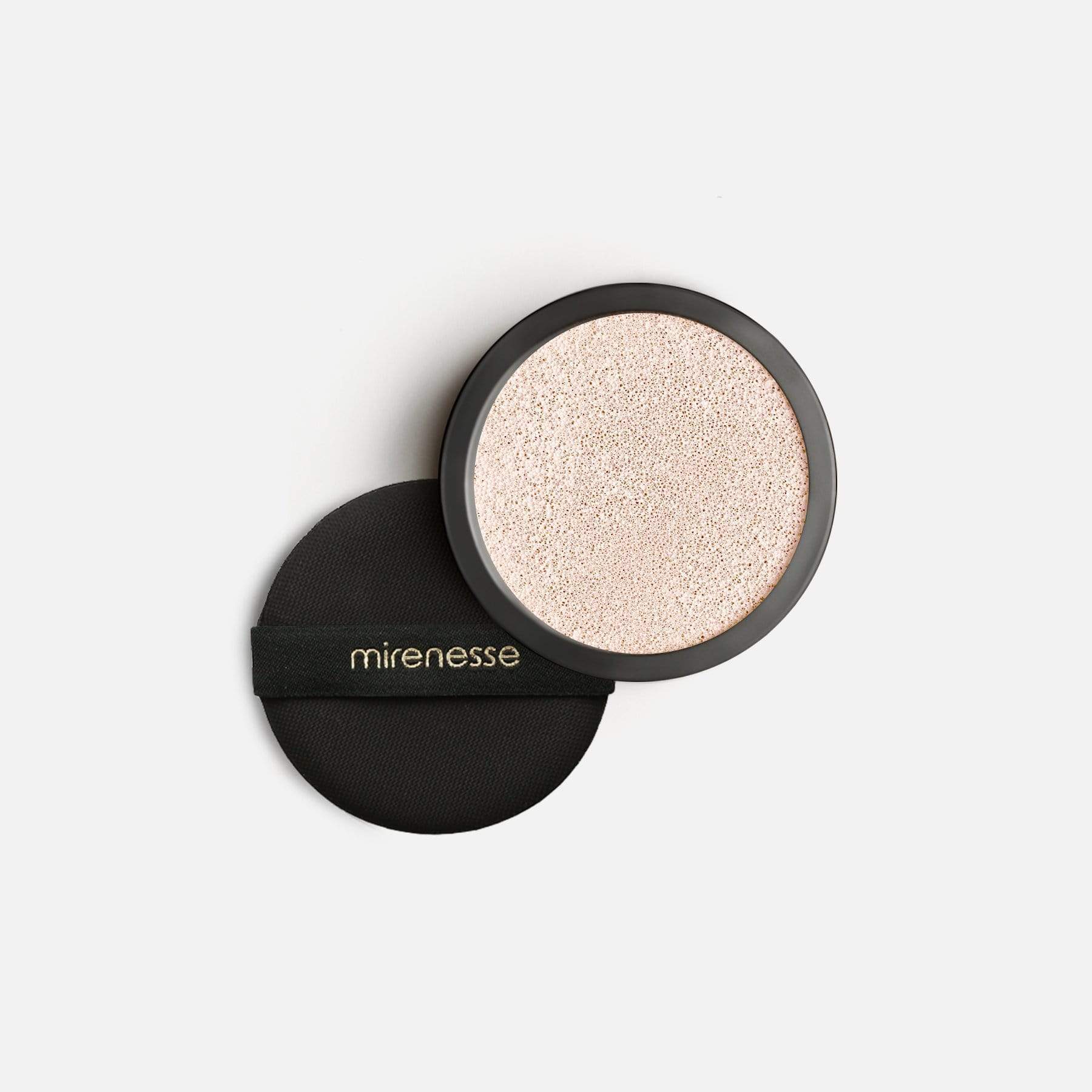 MIRENESSE FOUNDATION Fits Original Round Compact Only _10 Collagen Cushion Compact Foundation Refill