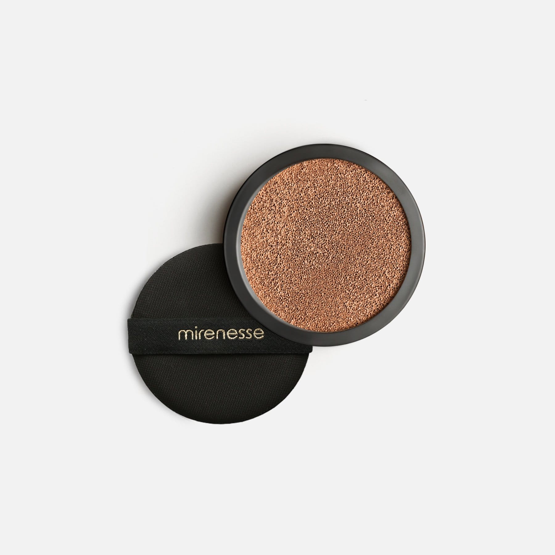 MIRENESSE FOUNDATION 15g / 0.53oz / 28. Cocoa Fits Original Round Compact Only _10 Collagen Cushion Compact Foundation Refill