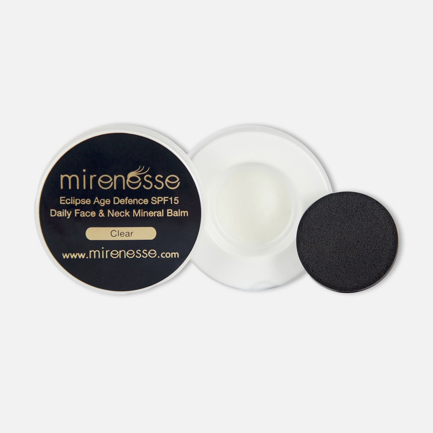 MIRENESSE PRIMER 1g / 0.04oz / Clear Eclipse Age Defence Clear Mineral Sunscreen Balm Primer Mini SPF15+