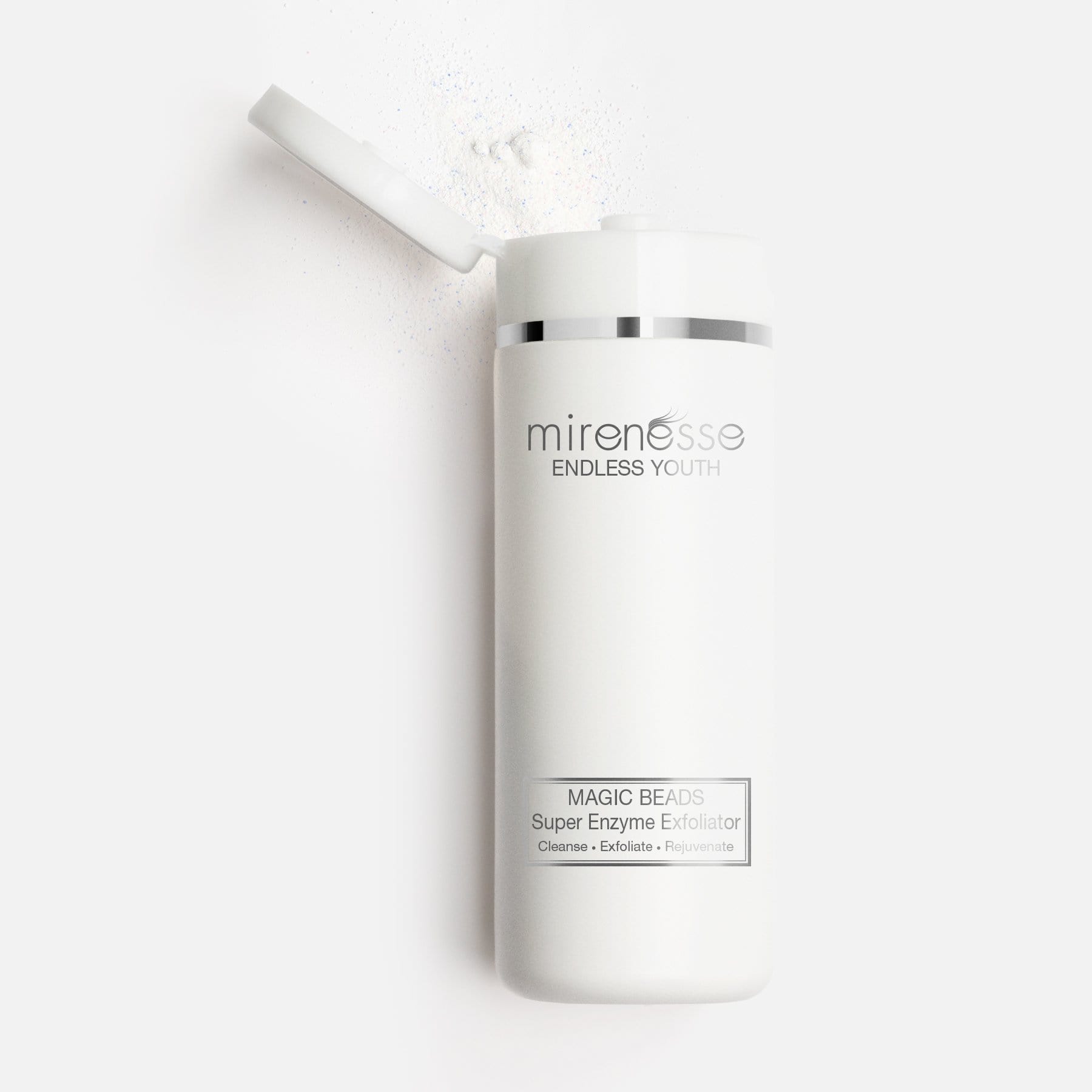 MIRENESSE CLEANSER 60g / 2oz USA Endless Youth Magic Beads Enzyme Cleanser- Acne- Dark Spots-Rough Skin Gentle Exfoliator