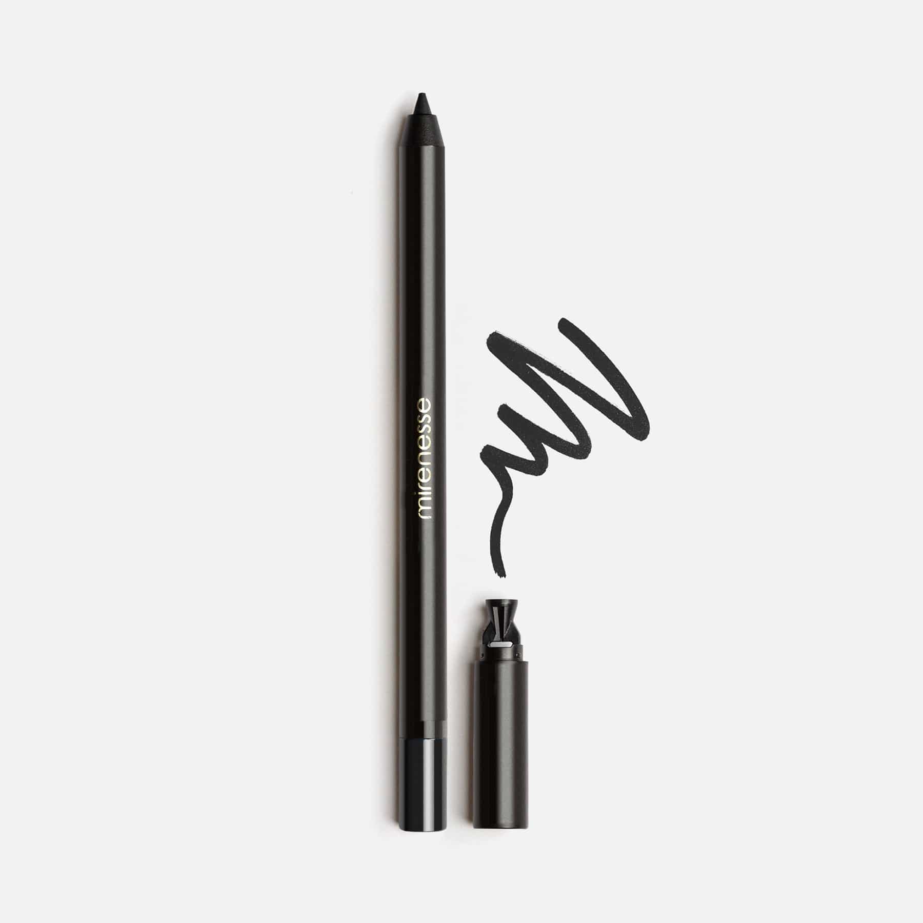 Waterproof Black Eyeliner + Micro Concealer - Black