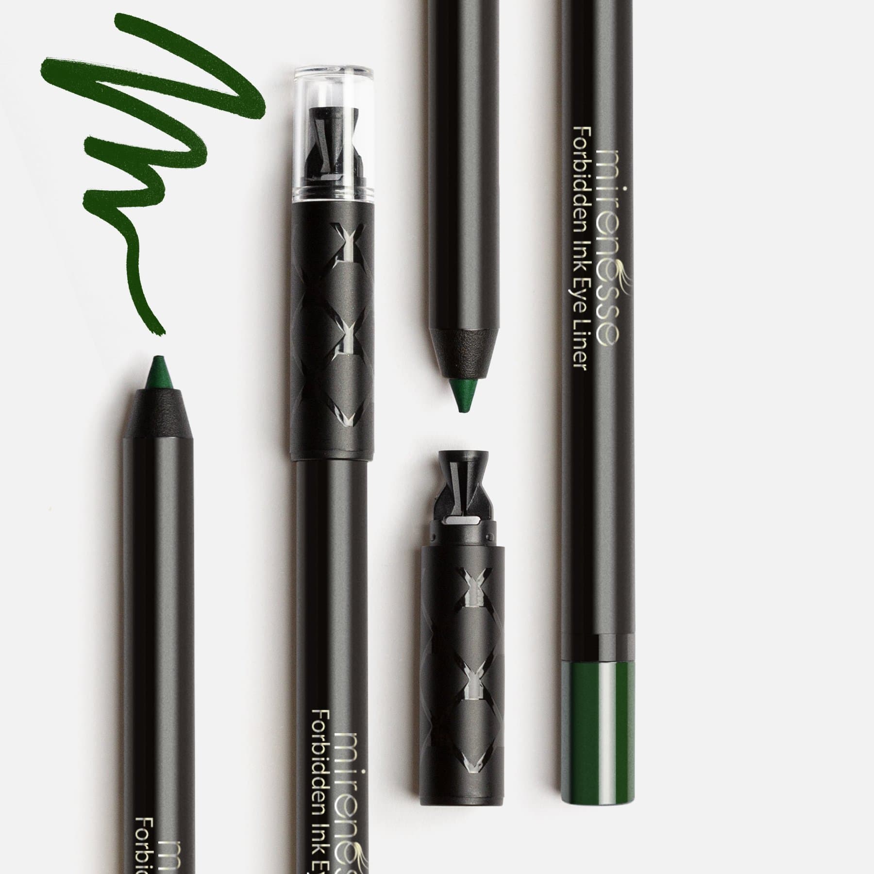 MIRENESSE EYE LINER 0.75g / 0.03oz / 3. Envy Forbidden Ink Eyeliner 3. Envy - Dark Green