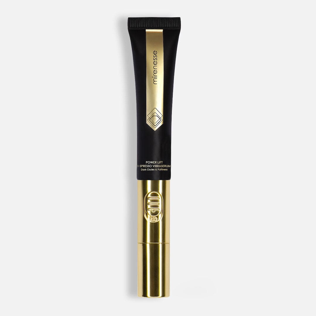 MIRENESSE SKINCARE i-Spresso Vibraserum (Eye Serum) Dark Circles & Puffiness- Vibrating Cooling Applicator 15g