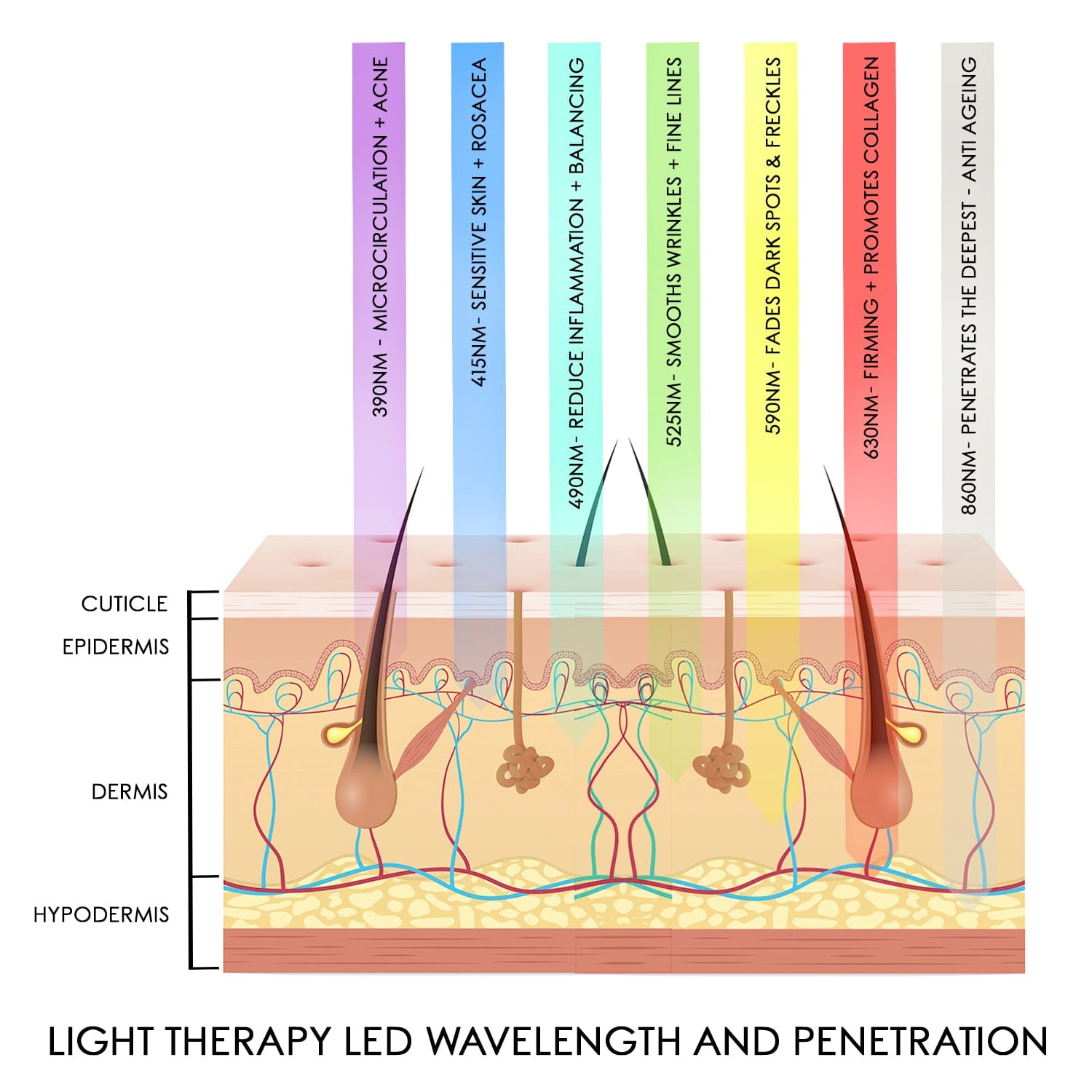 Mirenesse ANTIAGEING Limited Stock* Skin Secrets Pro Kit Amazing LED Mask - Red Led+7 in 1 Treatments FDA Cleared