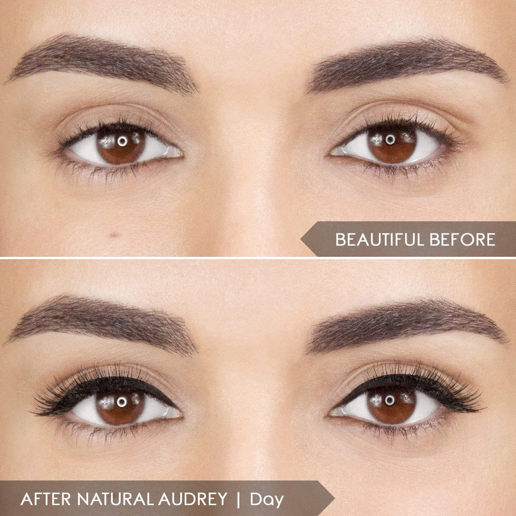MIRENESSE LASHES Magnomatic 5d Magnetic Reusable Lashes - Natural Audrey Extensions- Last Stock