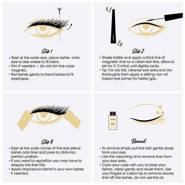 MIRENESSE EYE LINER Magnomatic Magnetic Eyeliner - Super Black