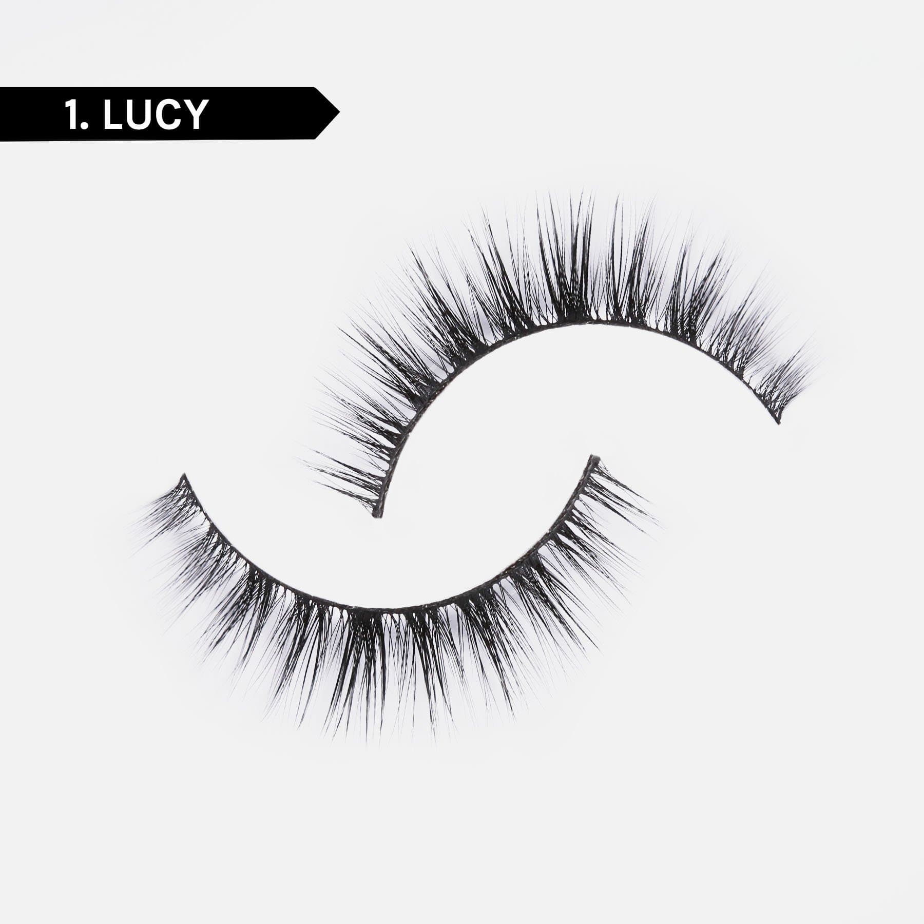 Adhesive Liner + Reusable False Lash Bond Kit  1. Lucy 5d Faux Mink