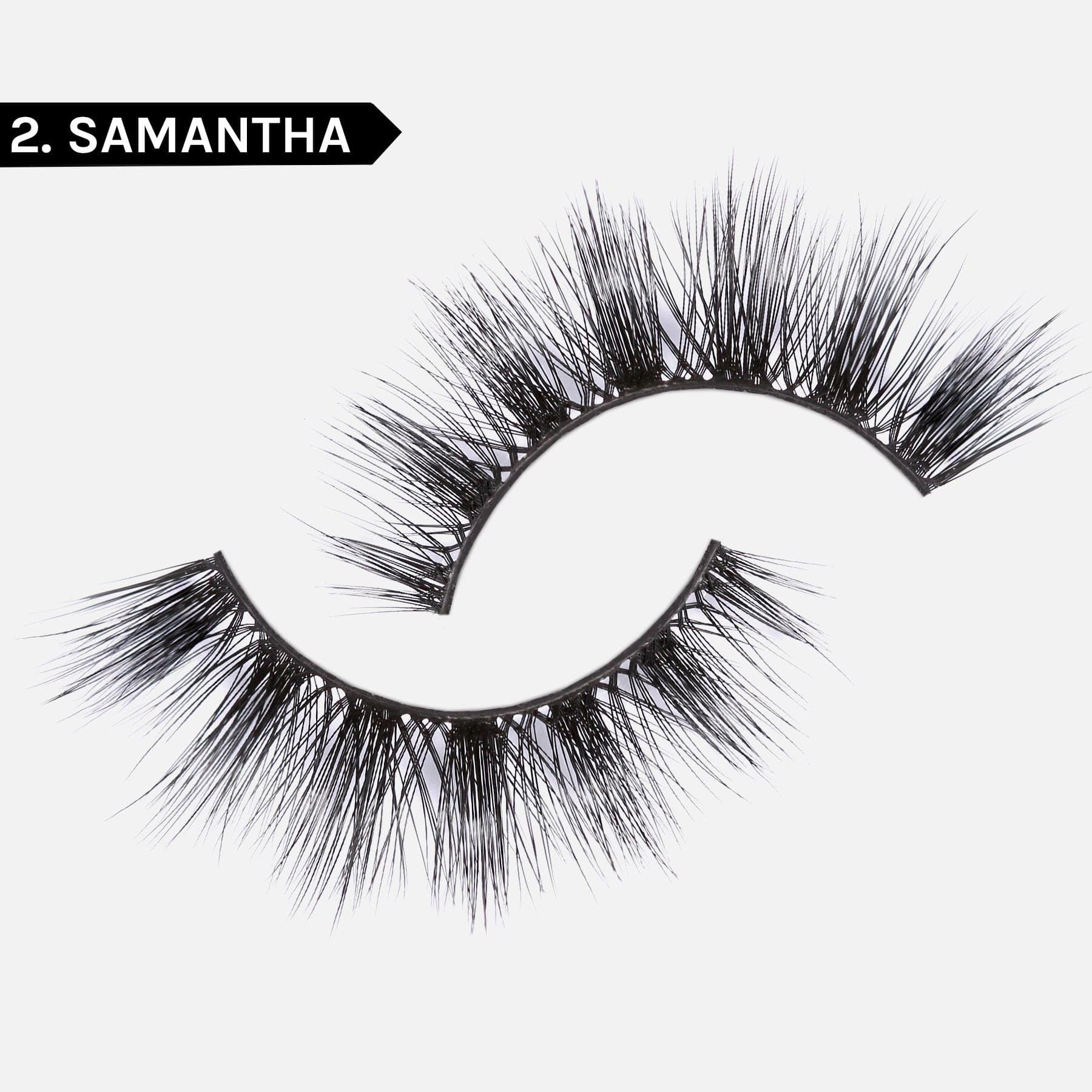 MIRENESSE LASHES 5D Faux Silk Mink Lashes 2. Samantha