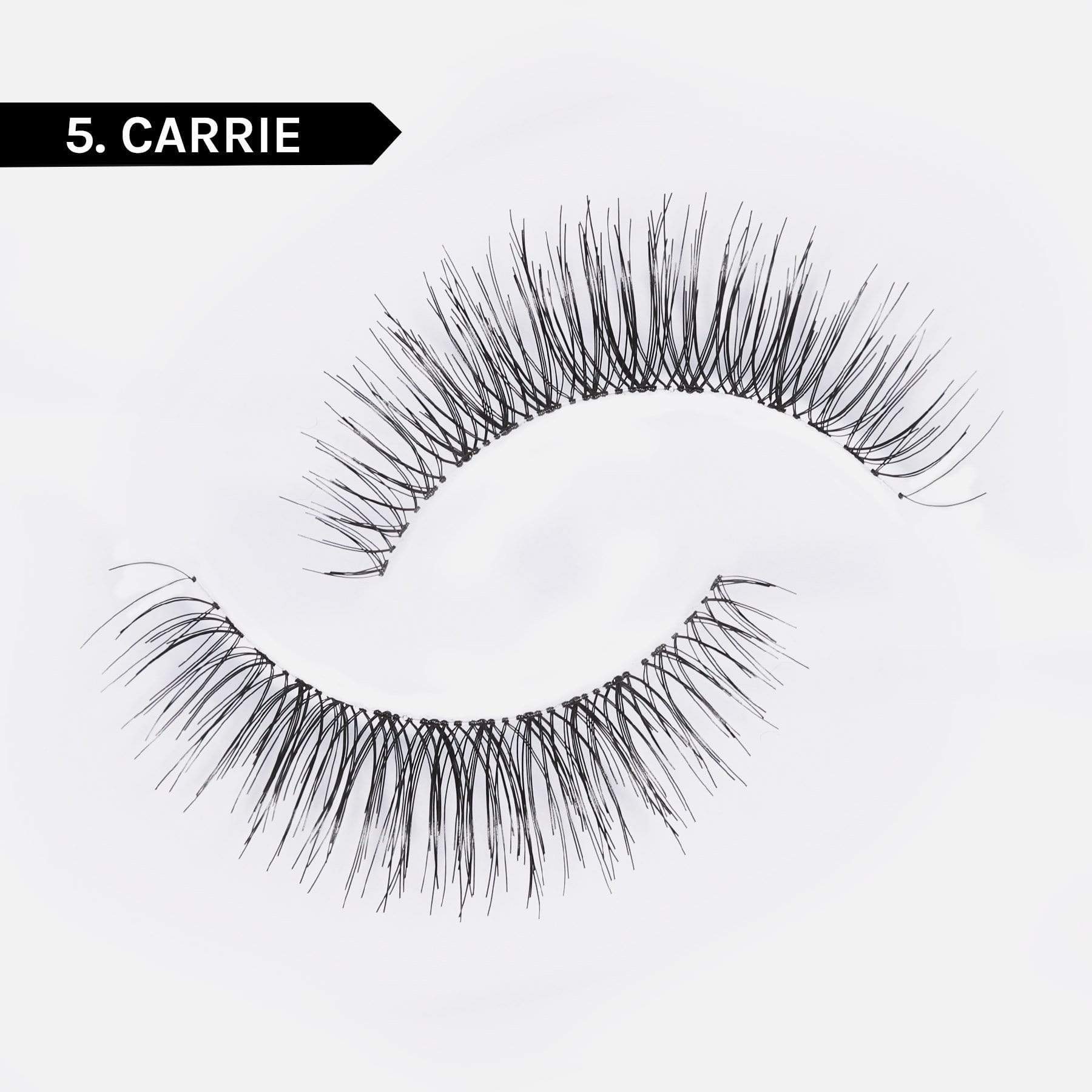 MIRENESSE LASHES 5D Faux Mink Silk Lashes 5. Carrie
