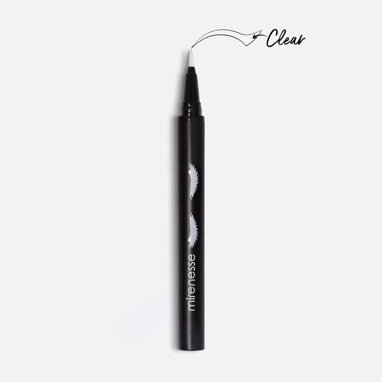 MIRENESSE LASHES Clear Clear Lash Bond Liner 12hr Bond For All Fake Lashes -Adhesive Eyeliner
