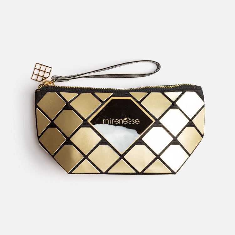 MIRENESSE BAGS I'm Worth Gold N Diamonds Bag - Vegan
