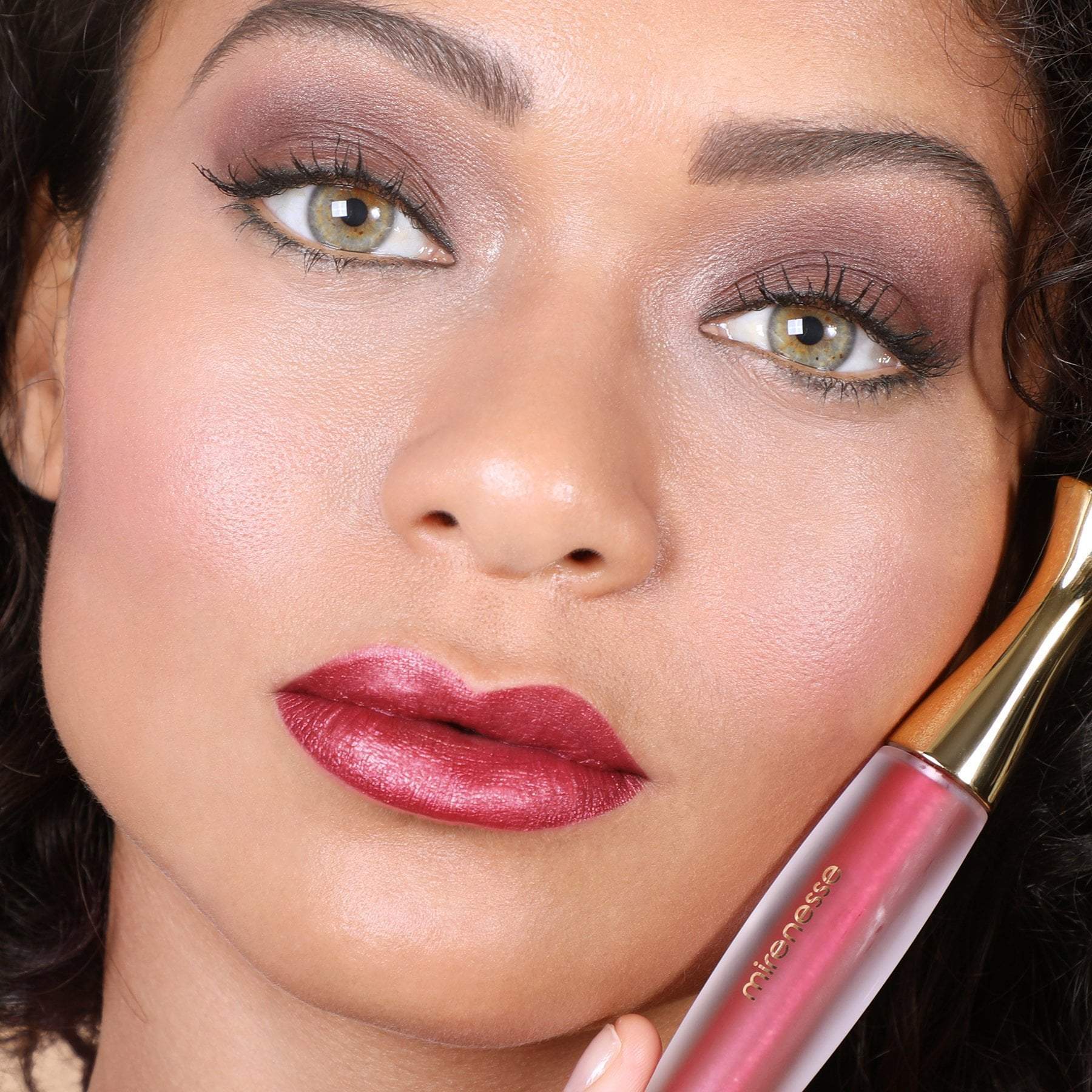 MIRENESSE LIP 4.3g / 0.15oz / 4 Divine Metallic Matte 12hr Liquid Lip 4. Divine - Kiss Proof