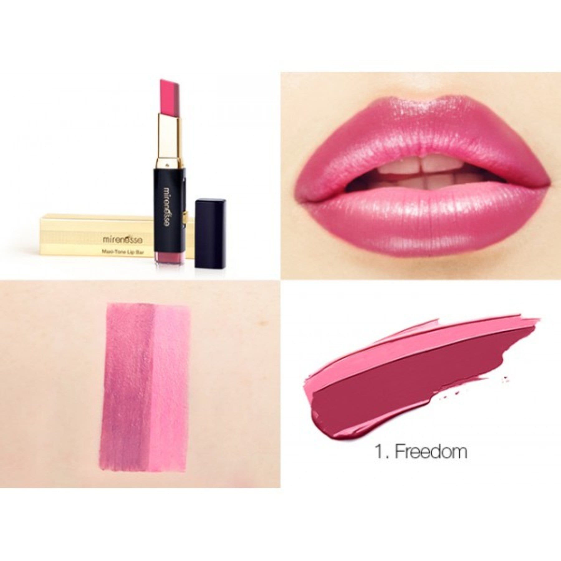 MIRENESSE LIP 3g / 0.1oz / 1. Freedom Maxi-Tone Lip Bar 1. Freedom (AU)