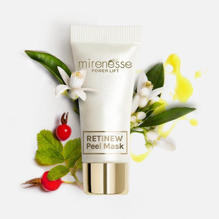 MIRENESSE MASK Retinew Peel Mask -With Retinol/Lactic Acid/Rosehip Oil