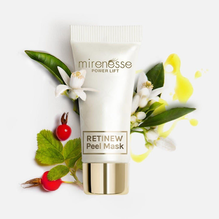 MIRENESSE MASK Retinew Peel Mask -With Retinol/Lactic Acid/Rosehip Oil