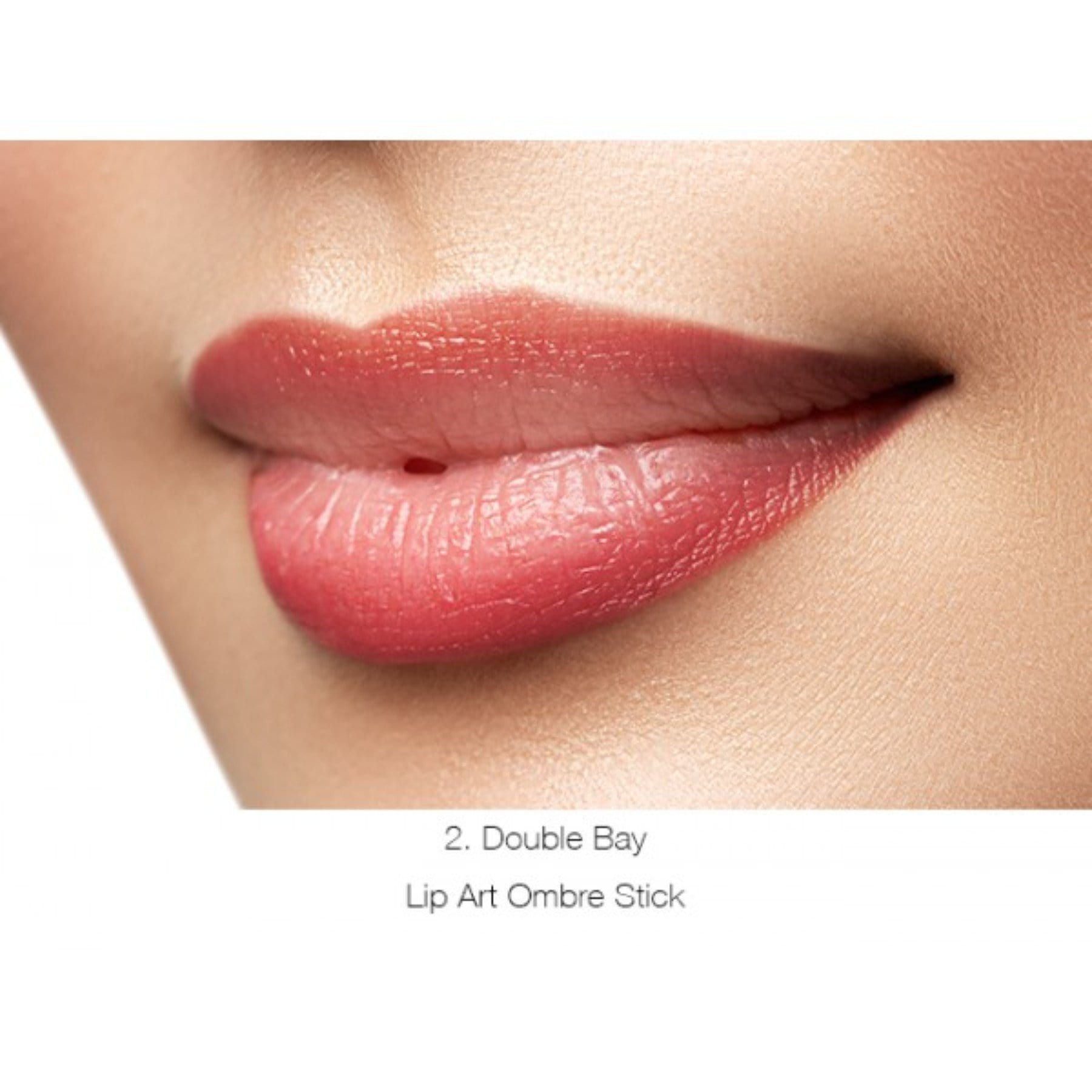 MIRENESSE LIP 1.2g / 0.04oz / 2. Double Bay Lip Art Two Tone Ombre Stick 2. Double Bay