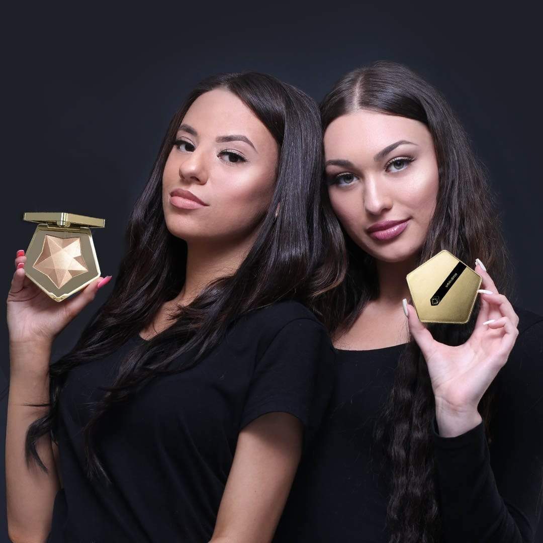 MIRENESSE PACK FACE Spellbound Glass Glow All Over Highlighter Duo