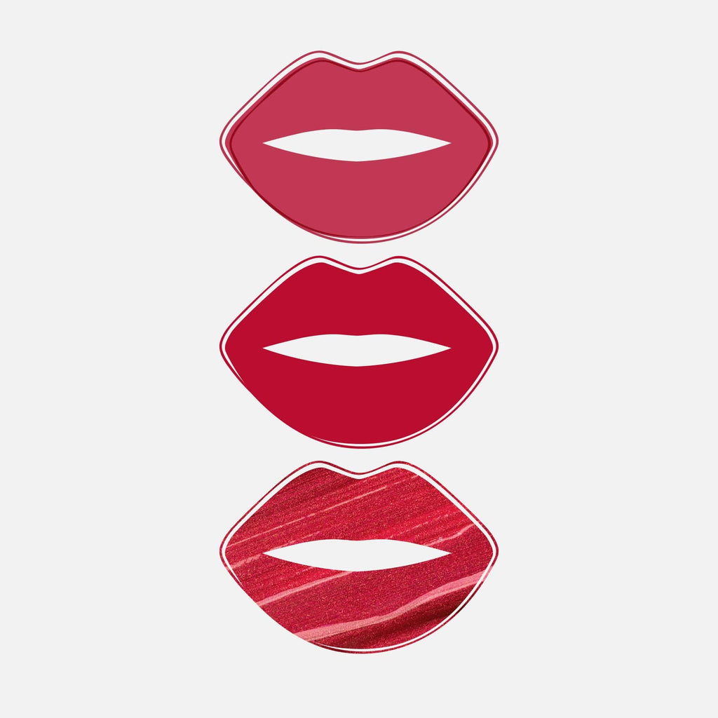 Of Red All Day Lip Kit Matte + Metallic -3pce