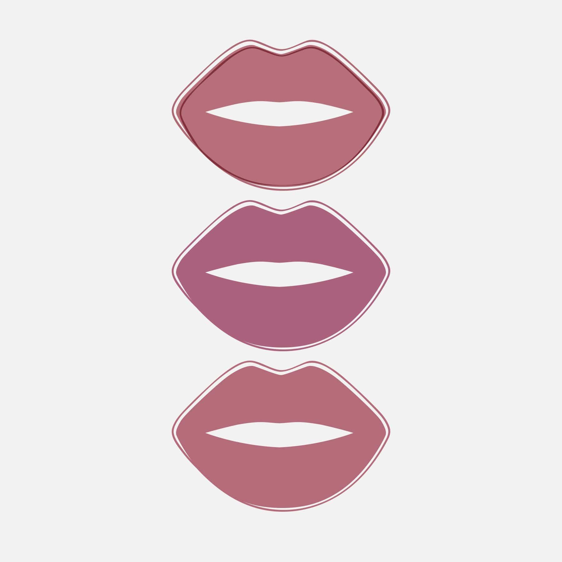 MIRENESSE PACK LIP Handmaids Kiss All Day Lip Kit Matte Velvet-3pce