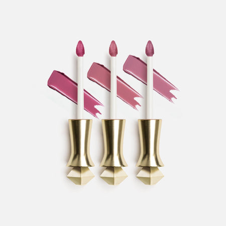 MIRENESSE PACK LIP Bring Me Roses Velvet Kiss Liquid Lip Kit 3 pce Mini Size