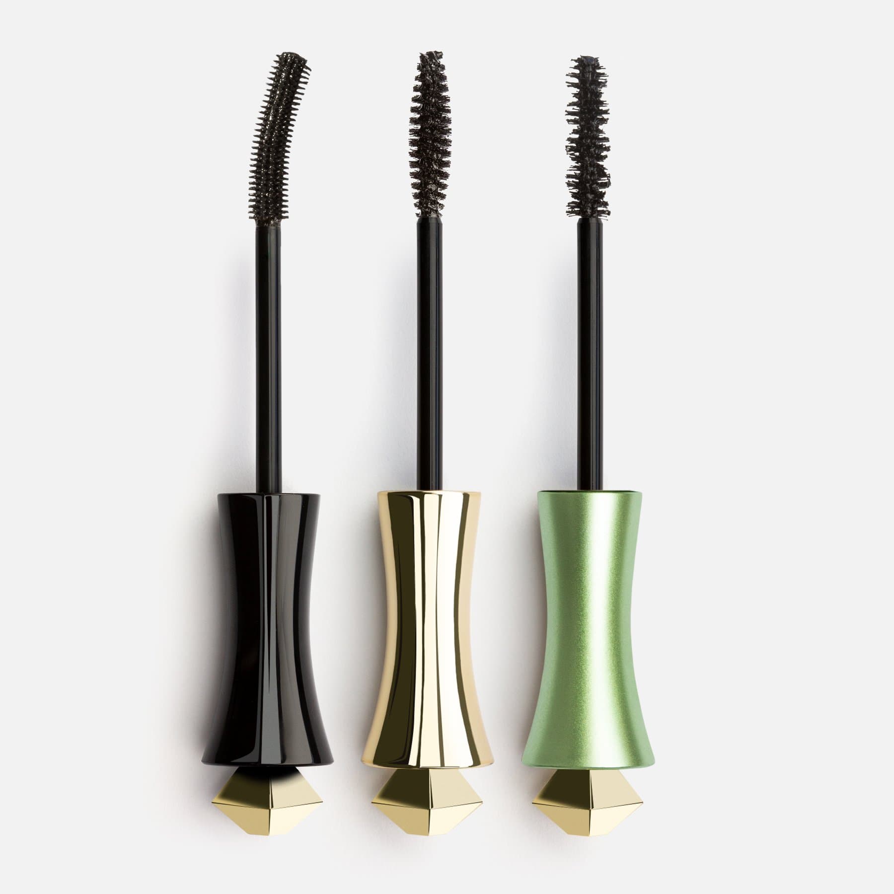 MIRENESSE PACK EYE All Black Full Size  Secret Weapon 24hr Original Magic Tubing Mascara Trio
