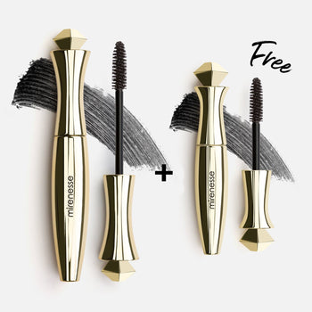 MIRENESSE PACK EYE Secret Weapon Super Volume 24hr Mascara Black + Free Mini