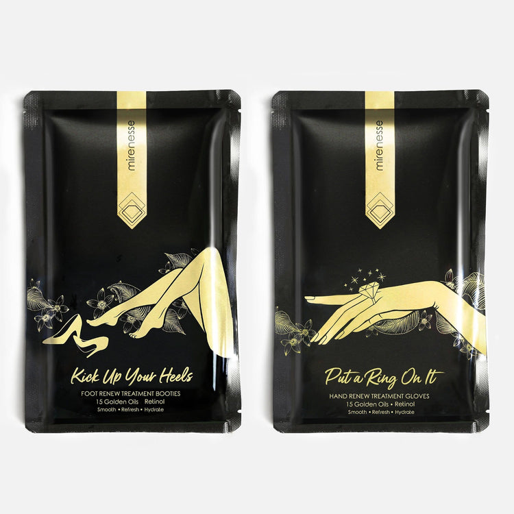 MIRENESSE PACK SKIN Ready To Party Active Hand + Foot Renew Duo