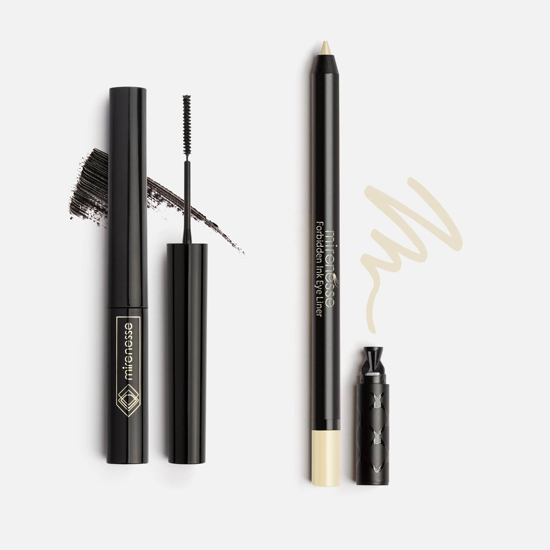 MIRENESSE PACK EYE Lash Whip 24hr Mascara + Eye Brightening Liner