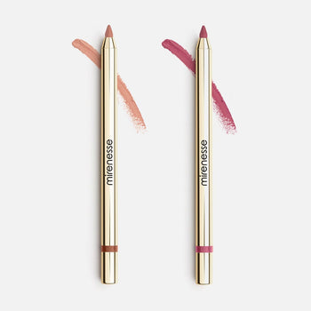 MIRENESSE PACK LIP Kissproof Lip Liner Baby Rose + Baby Nude Duo