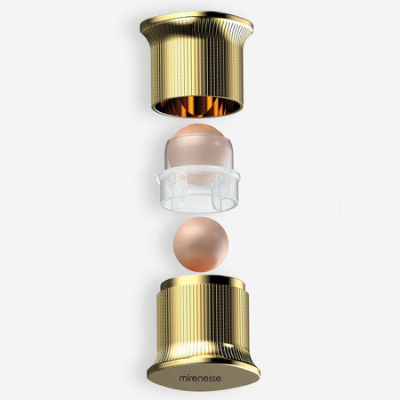 Mirenesse TOOLS & ACCESSORIES Volcanic Face Oil Roller With Free Refill - Sustainable - Eco Safe