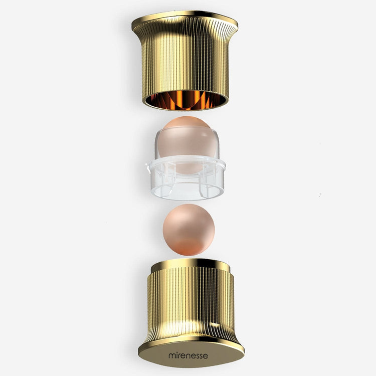 Mirenesse TOOLS & ACCESSORIES Volcanic Face Oil Roller With Free Refill - Sustainable - Eco Safe