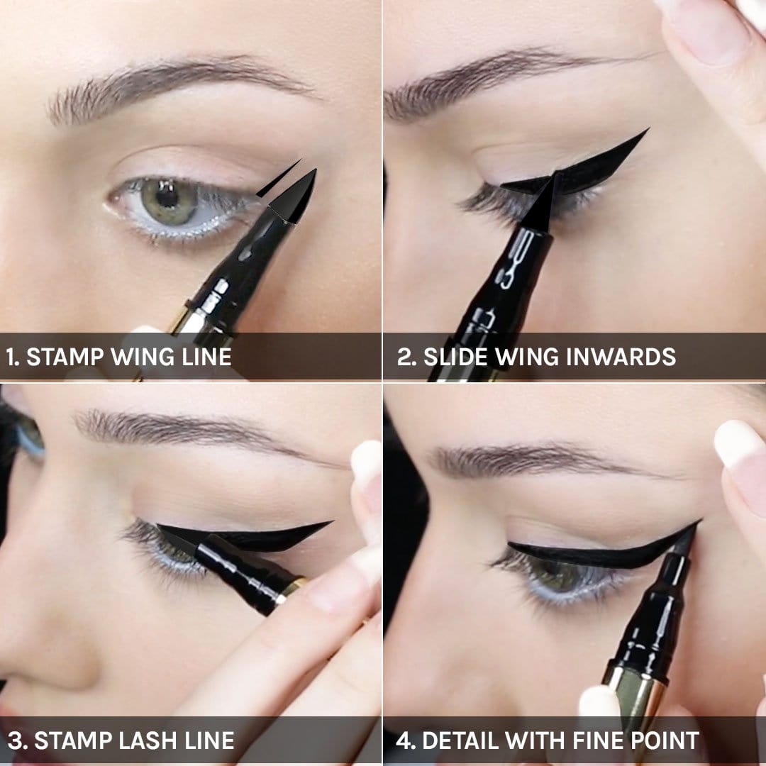 MIRENESSE PACK AON Secret Weapon Eyes 4D Stamp Eyeliner & Mascara