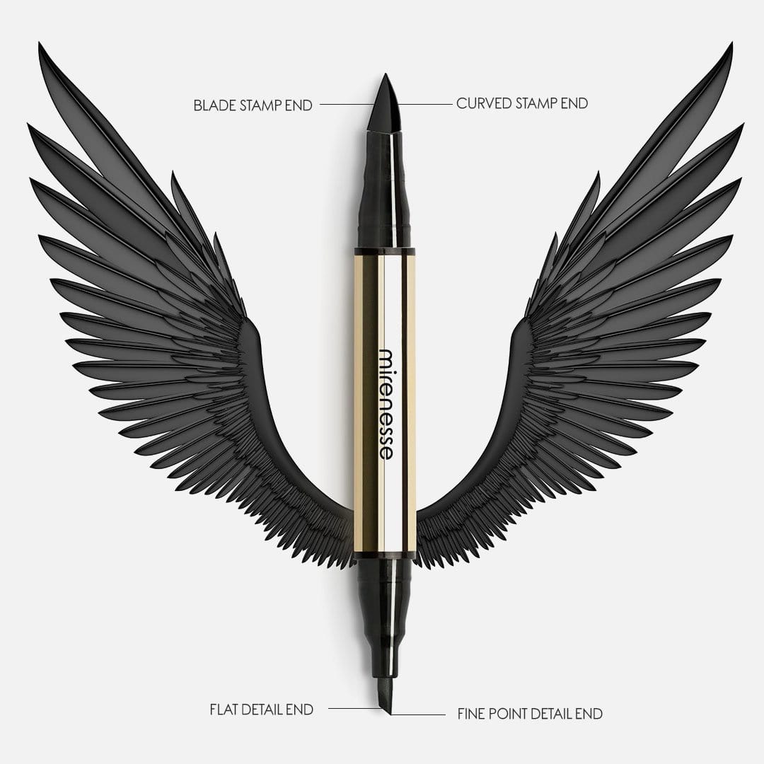 MIRENESSE PACK AON Secret Weapon Eyes 4D Stamp Eyeliner & Mascara
